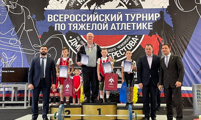 Юные тяжелоатлеты из Тулы взяли призовые места на Всероссийском турнире
