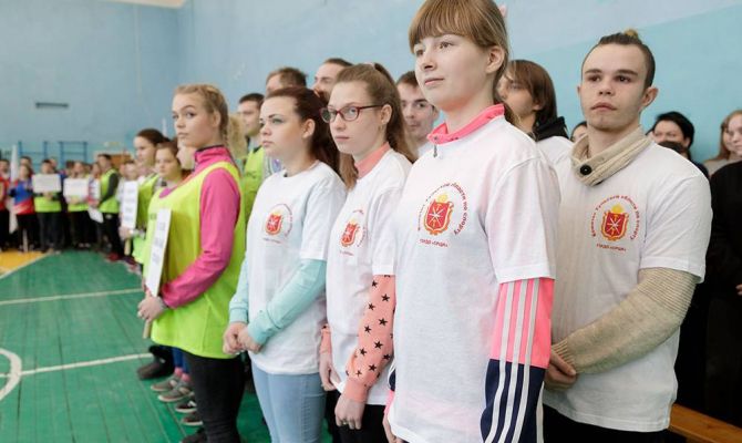 Студенты из Тульской области приняли участие в спартакиаде