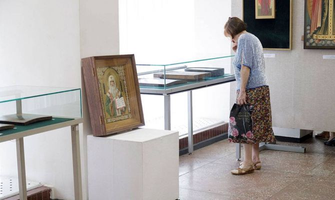 Ко Дню крещения Руси в Туле открылась художественная выставка