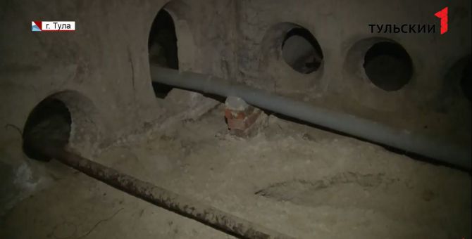 В Туле в подвале многоэтажки «замуровали» собаку