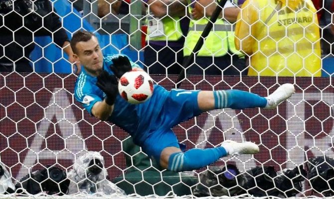 Игорь Акинфеев: «Лучший игрок матча – это команда»