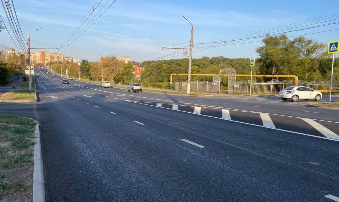 В Туле отремонтировали дороги рядом с колледжами