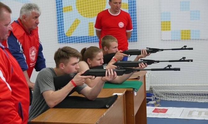 В Туле студенты соревновались в сдаче норм ГТО. ФОТО