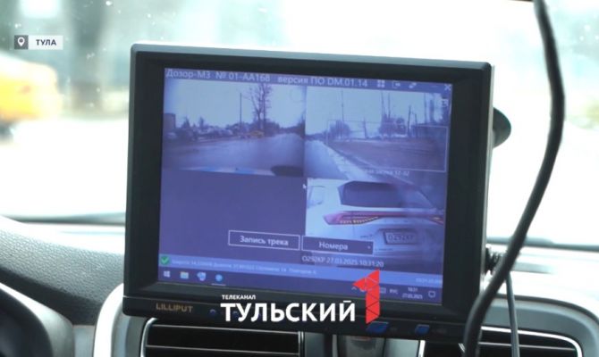 Любителей парковок на газонах в Туле начал ловить «Дозор» с нейросетью