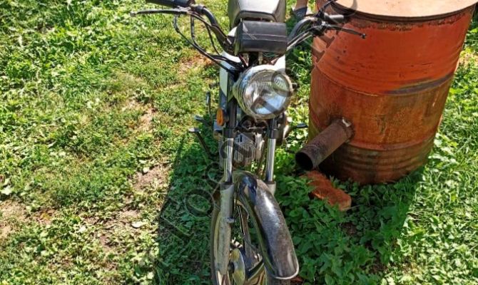 В Ефремове 11-летний мотоциклист врезался в «ВАЗ-21074»