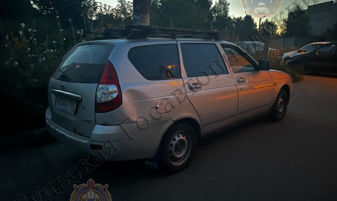 В Киреевске 11-летняя велосипедистка врезалась в Lada Priora