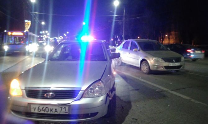 Вечером 17 ноября в Туле образовались внушительные пробки