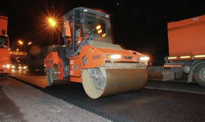 ОНФ выявил около ста случаев укладки асфальта при минусовой температуре