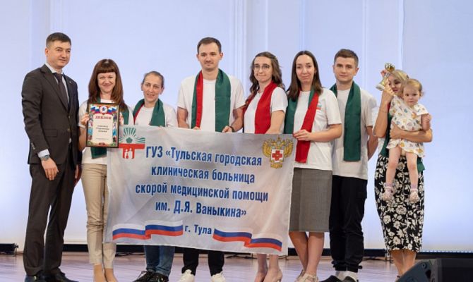 Тульские медработники стали победителями 3-й региональной Спартакиады