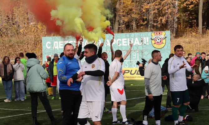 В Туле прошел турнир по мини-футболу среди болельщиков