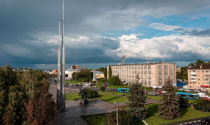 В Туле ограничат движение на площади Победы в День памяти и скорби