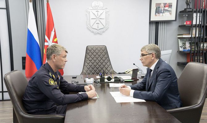 Дмитрий Миляев встретился с главным судебным приставом РФ Дмитрием Аристовым