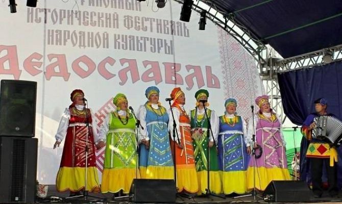 В Киреевском районе состоялся фестиваль народной культуры «Дедославль-2017» 