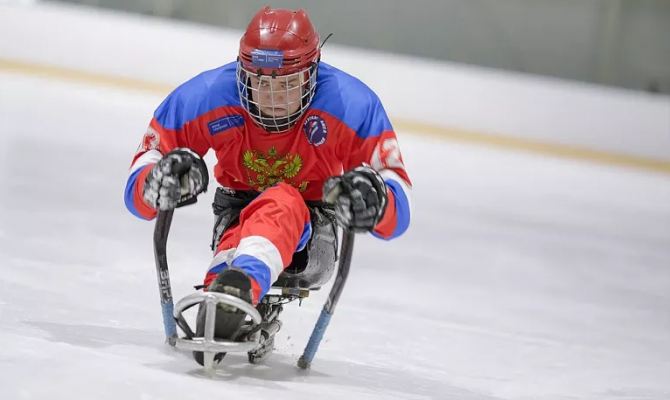 Тульские следж-хоккеисты в составе сборной России обыграли «Тарлан»