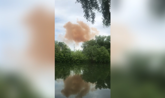 Оранжевые облака над Тулой исчезнут к 2025 году