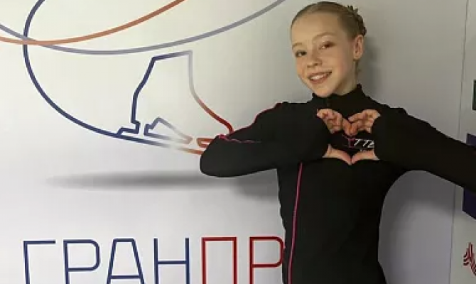 Тулячка Екатерина Анисимова вошла в десятку сильнейших фигуристок на этапе Гран-при России