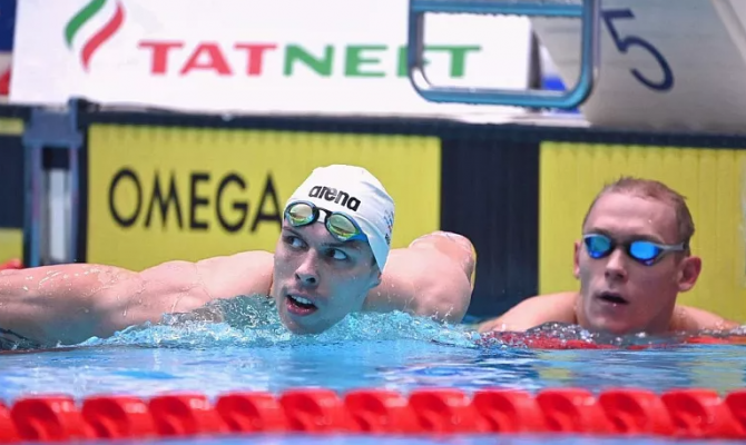 Туляк Иван Гирев завоевал первое место на чемпионате России по плаванию