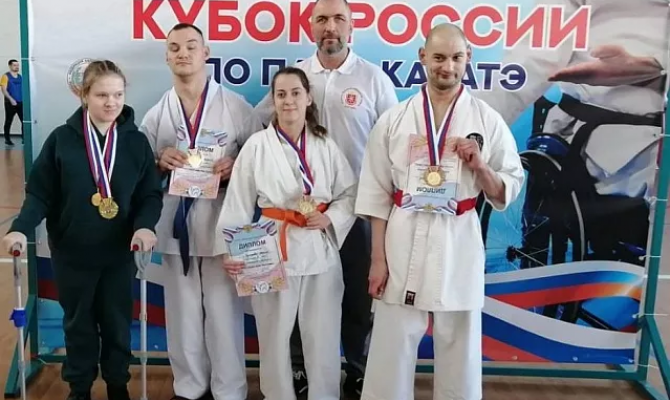 Туляки заняли призовые места на Кубке России по пара-карате