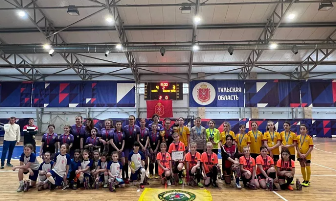 В Туле прошел матч Кубка области по футболу среди девочек и девушек
