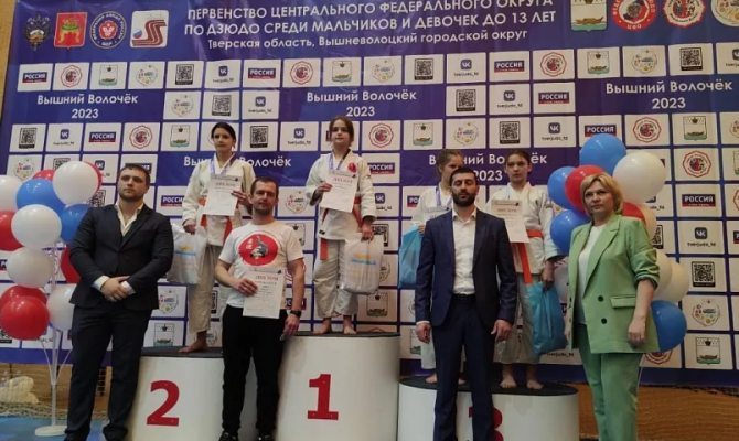 Юные туляки заняли 2 и 3 место на первенстве ЦФО по дзюдо