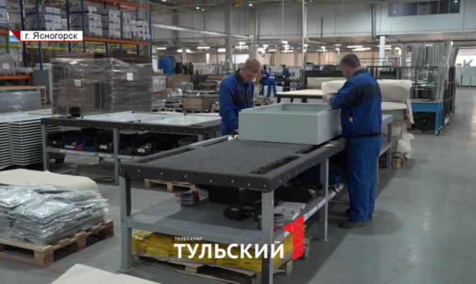  В Ясногорске открылось новое производство металлических шкафов для IT-оборудования