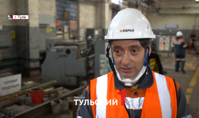 Столичные актеры побывали на экскурсии на ЕВРАЗе