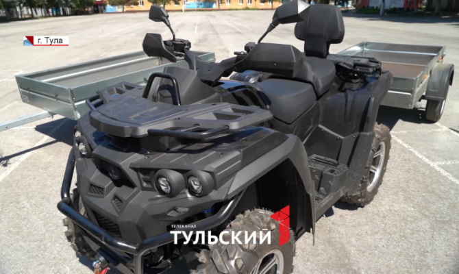 Тульским десантникам передали новую технику и снаряжение в зону СВО