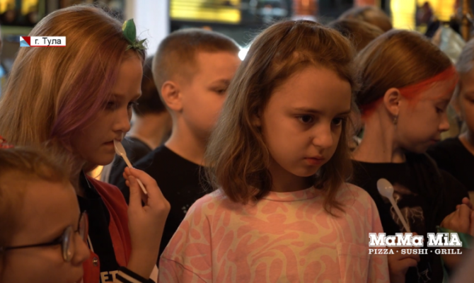 В Туле ресторан «Мама Мия» устроил праздник для семей участников СВО