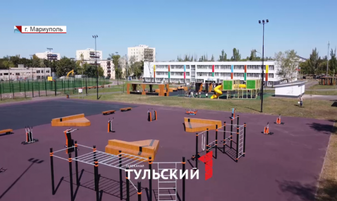 От домов до МФЦ: как тульские строители за год восстановили часть Мариуполя