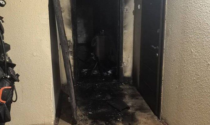 С пожара на улице Бондаренко в Туле эвакуировали четырех человек