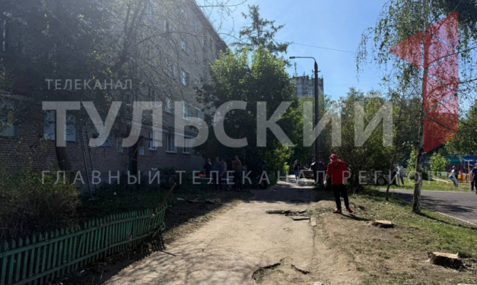 Жильцов поврежденных домов в Туле разместили в гостинице