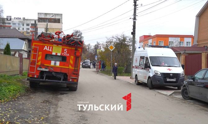 Эвакуация дома из-за обломков БПЛА в Туле: как это было