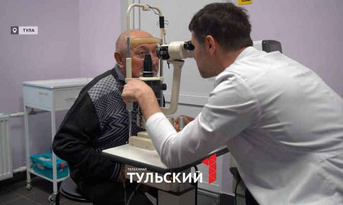 В Туле восстановили зрение пенсионеру после 40 лет слепоты