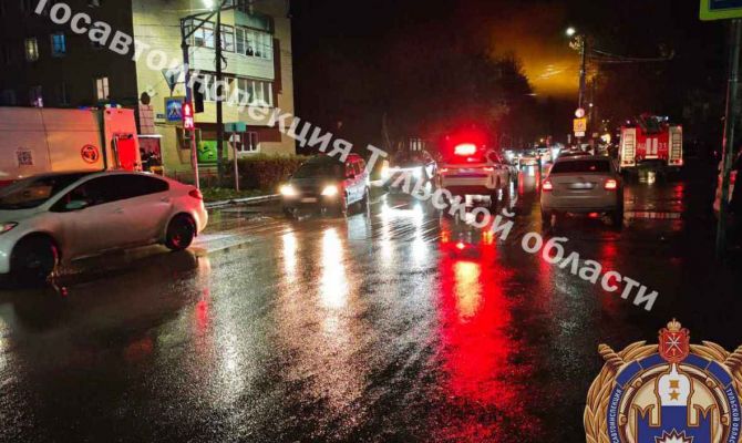 В Щекине сбили 68-летнего мужчину на пешеходном переходе