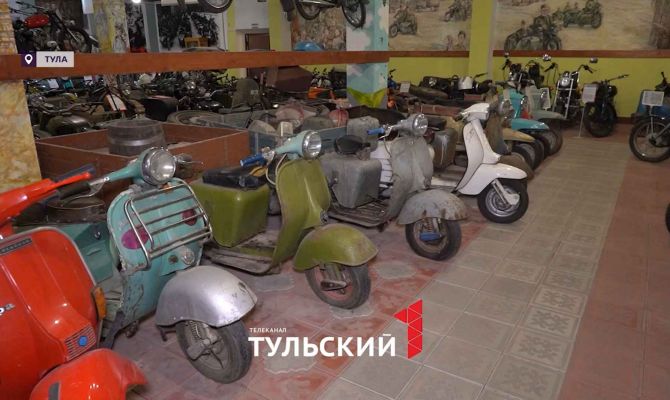 Под Тулой отреставрировали образец первого мотоцикла СССР