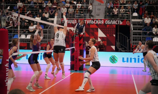 "Тулица" обыграла "Енисей" со счетом 3:0