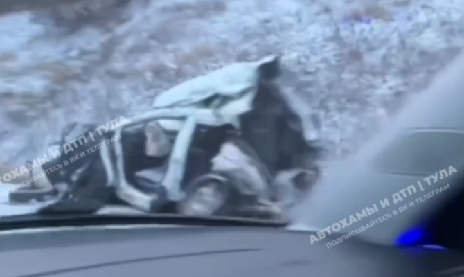 Под Тулой 21-летняя девушка пострадала в ДТП с большегрузом