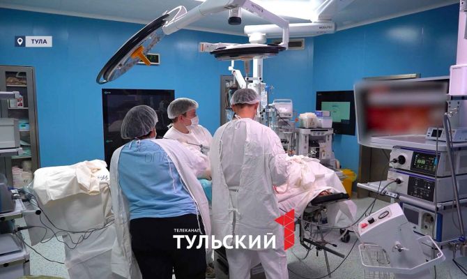 В Тульском онкоцентре впервые выполнили бронхопластику