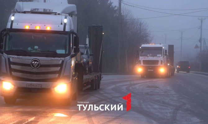 Тула отправила на Донбасс рекордный гуманитарный конвой 