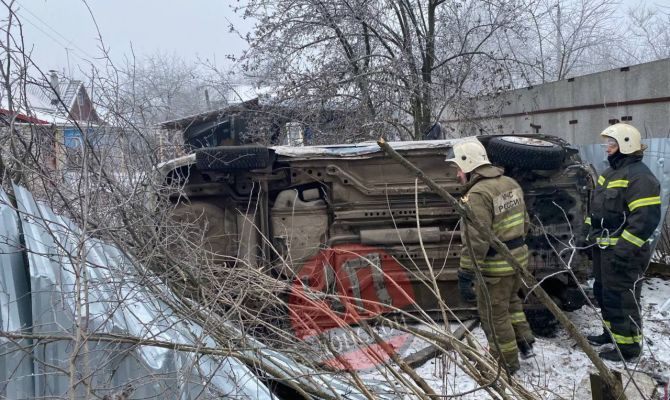 В Донском перевернулся «Шевроле Круз»