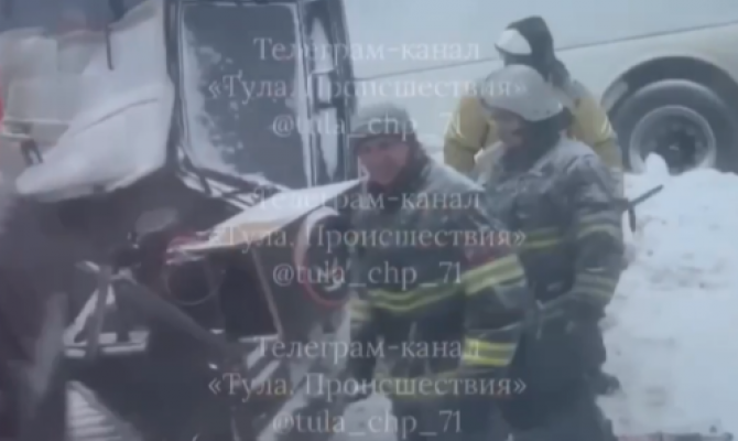 В ДТП с автобусом под Алексином погиб человек