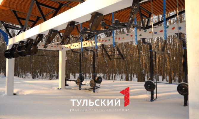 В поселке Чернь появится современная площадка ГТО рядом с ФОКом