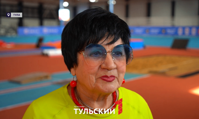 Тулячка в 79 лет готовится к спринту на 800 метров