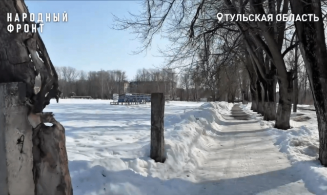 В Болохове стадион не ремонтировали более 40 лет