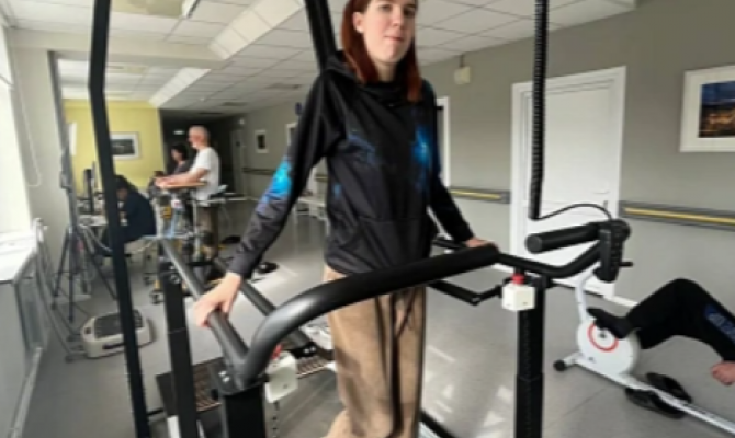 22-летняя тулячка с синдромом Гийена–Барре встала на ноги после реабилитации