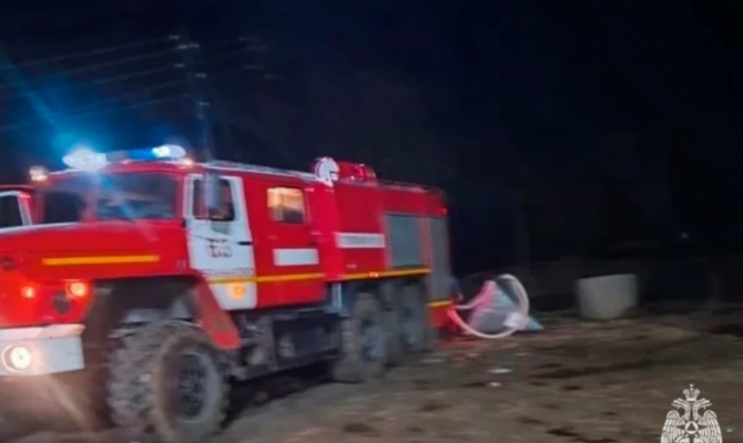 За сутки в Тульской области потушили частный жилой дом