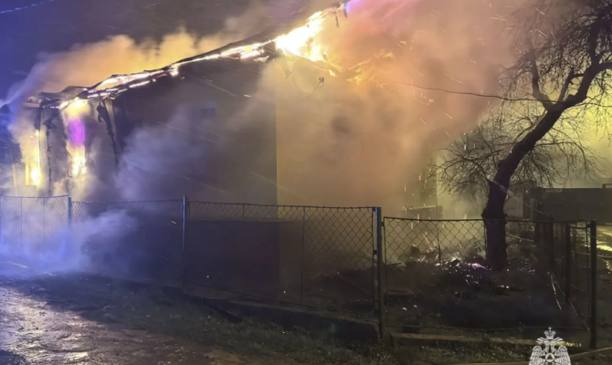 На пожаре в Алексине погиб 66-летний мужчина