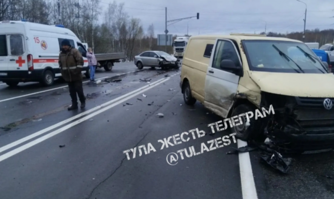 Пенсионерка из Тулы пострадала в ДТП на трассе М-2 "Крым"