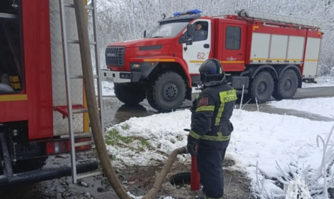 За сутки в Тульской области потушили девять пожаров