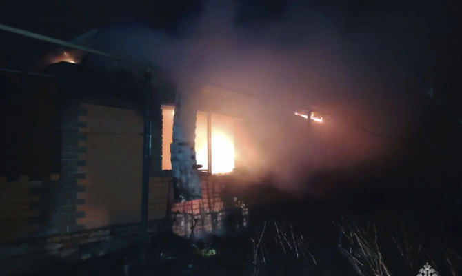 За сутки в Тульской области потушили четыре пожара